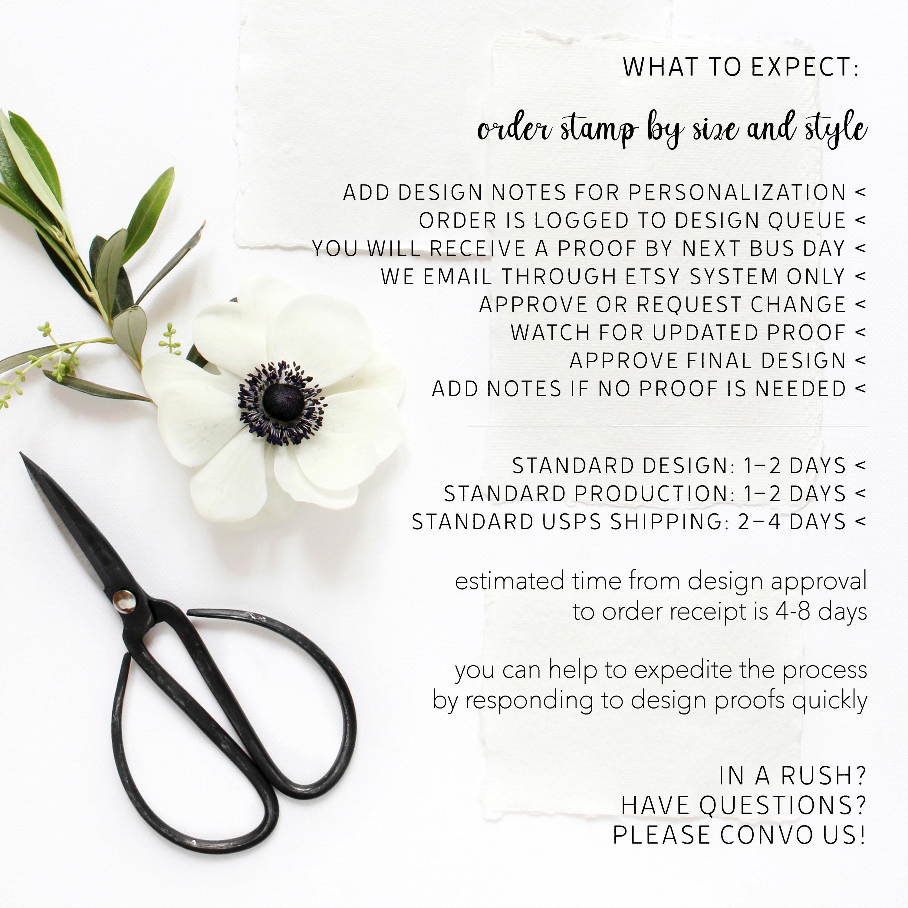 Address Stamp Self-nkng, Custom Rubber Stamp, Personalzed Stamp - View #8