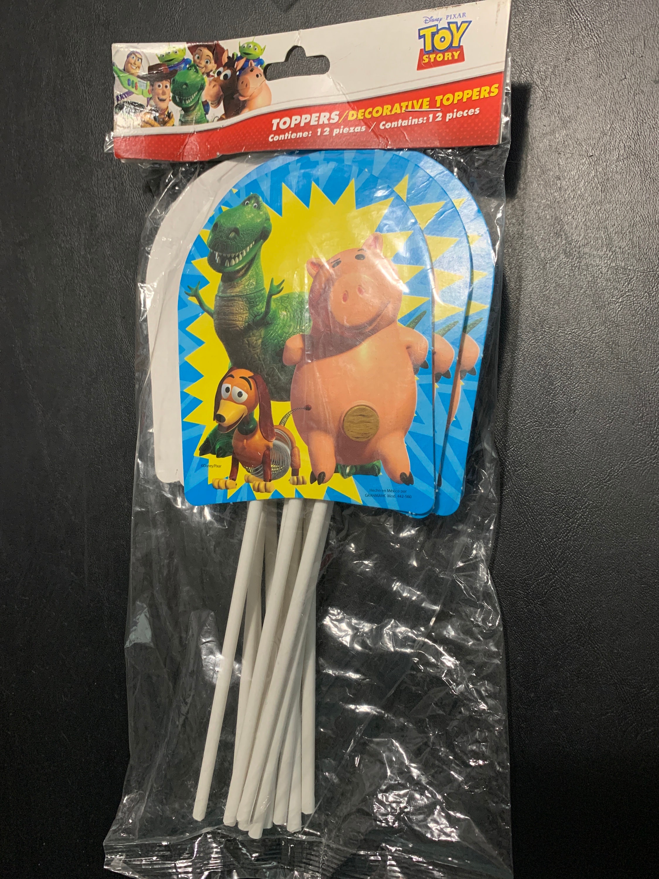 Woody TOY STORY set of 12 Toppers for Party Bags Cupcakes or Centerpieces