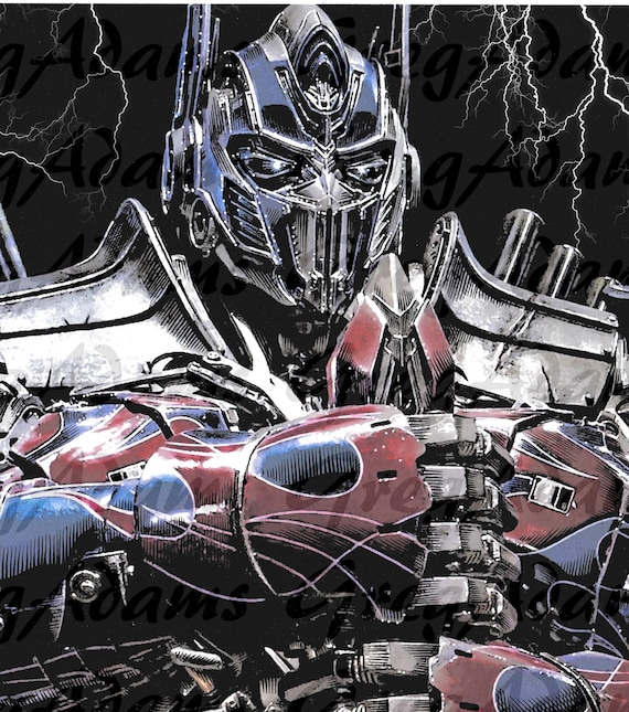 Transformers PRIME. Optimus Prime .(Print)