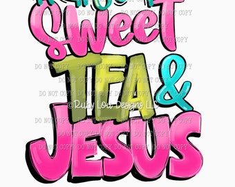 Raised on Sweet Tea and Jesus Svg Bible Svg Bible Verse Svg - Etsy