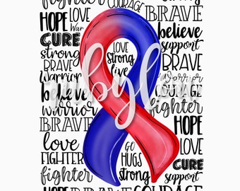 chd awareness ribbon etsy