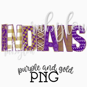 INDIANS patchwork | purple gold |digital download | Sublimation design hand drawnI Printable Artwork I Digital File
