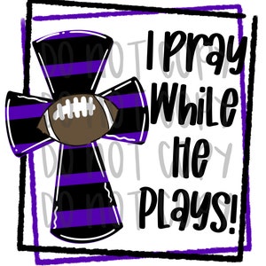 Prego mentre gioca / Purple Black football / hand drawn digital download / Sublimation design / Printable Artwork I Digital File