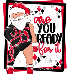 REPUTATION TV SANTA | download digital || Sublimação || Arte para impressão de Natal I Arquivo digital