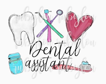 Dental Assistant Printable | Etsy