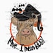 Halloween Highland longhorn Cow | Moo I mean BOO | cute cow | digital download | Sublimation designI Printable Artwork I Digital File 