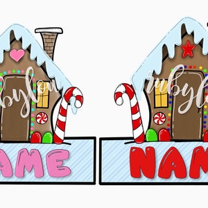 GINGERBREAD HOUSE bundle | digital download || sublimation design | boys/girls BUNDLEI Printable Artwork I Digital File