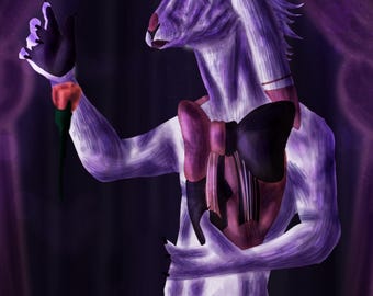 Custom Digital Art Commissions | OPEN | Furry/Anthro & Humans | Semi-Realistic Character | Digital File ONLY