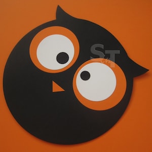 Biglietto di auguri Halloween / Carnevale / Buon Compleanno - Gufo