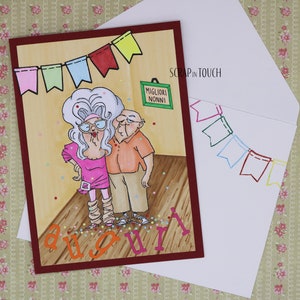Biglietto d'auguri Festa dei Nonni “I migliori Nonni”