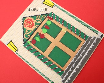 Merry Christmas Card "Santa's House"