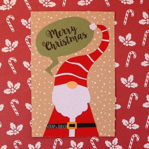 Merry Christmas Card “Christmas Gnome”