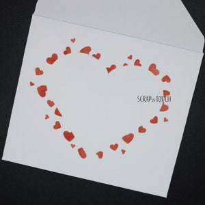 Biglietto d'auguri San Valentino / Amore / Anniversario / Fidanzamento Little Hearts immagine 5