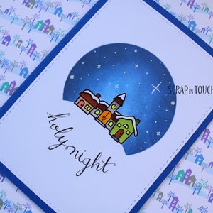 Merry Christmas Card "Holy Night"