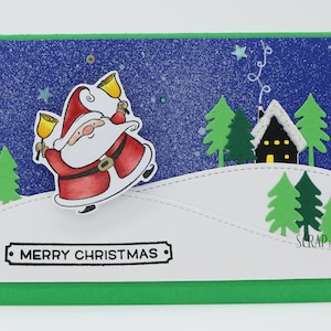 Biglietto di Buon Natale “Babbo Shaker”