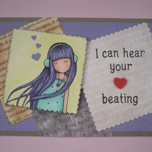 Groeten van liefde/Valentijnsdag/denken van u/ik mis u-Heartbeat