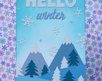 Cartolina di Natale "Hello Winter"