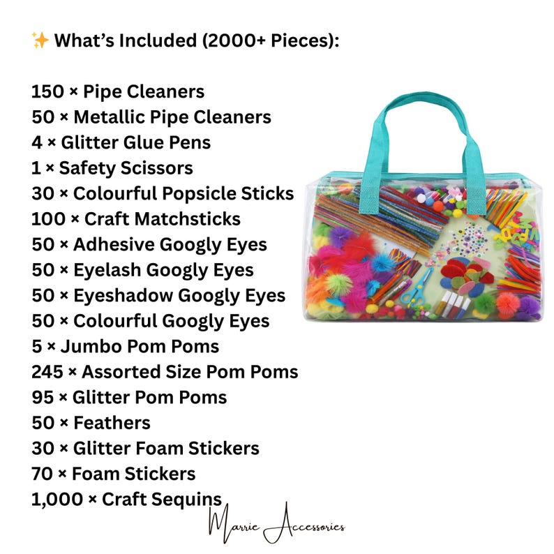 Arts & Crafts Kit for Kids