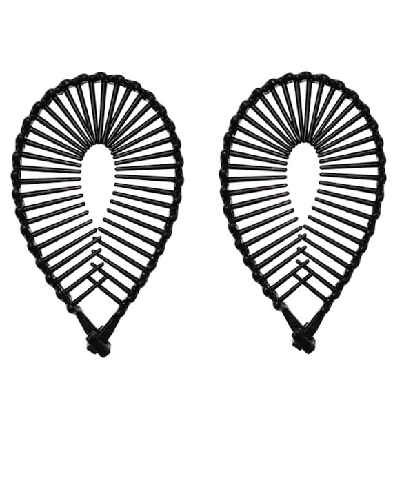 banana fish accessories Fish Banana Hair Clips for Girls and Kids Hair – 90s Classic Fishtail  Ponytail Holder Clamps, Banana Fish Grips, Hair Accessories (set of 2)