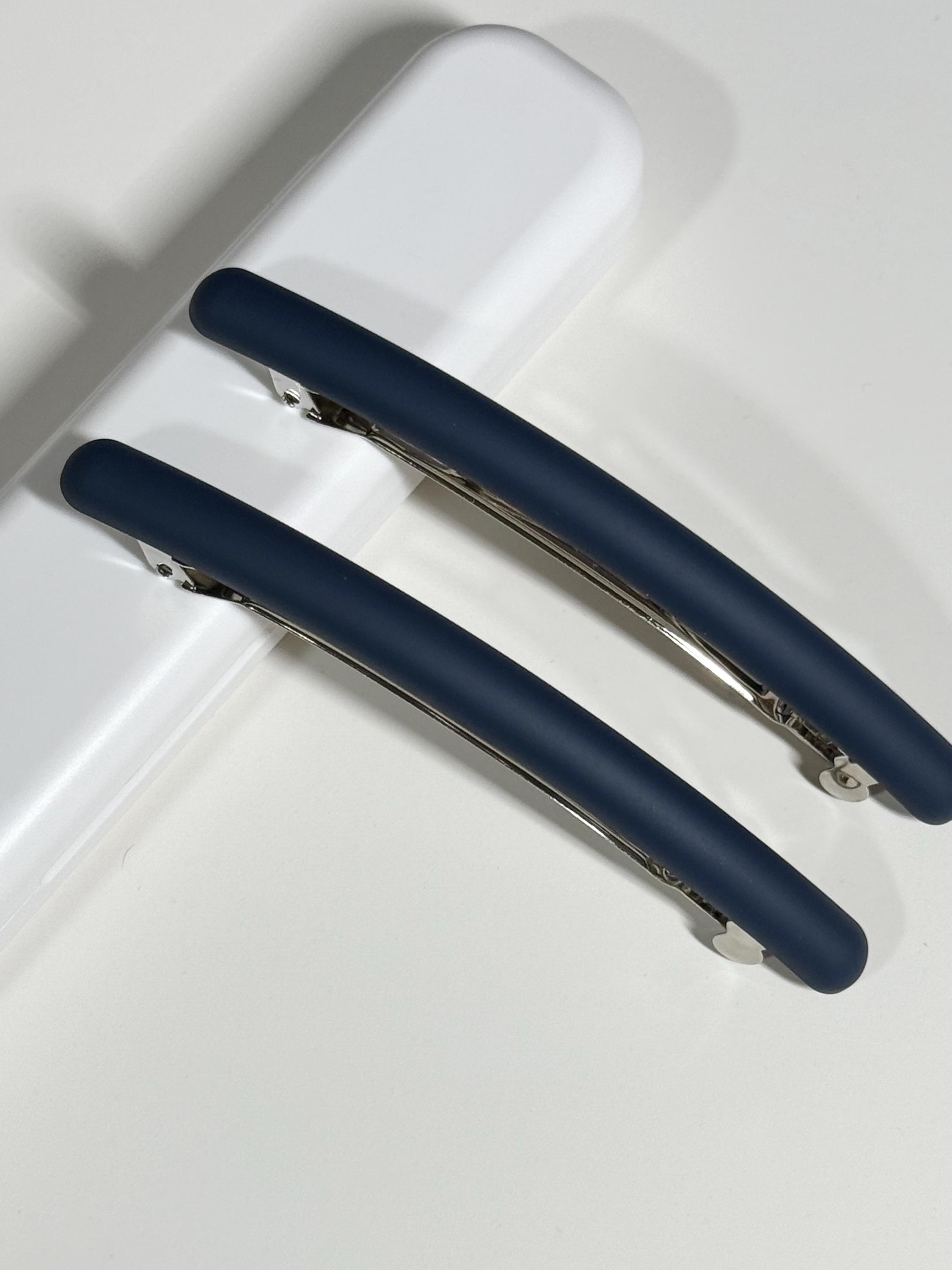 Clip Per Capelli A Scatto In Metallo Lunghe 8 Cm, Fermagli Per Capelli Antiscivolo Per Ragazze E Donne, Accessori Per Capelli, 30 Pz. (nero - Foto 6