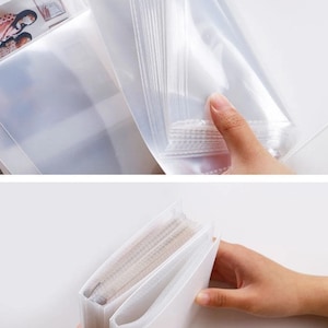Clear A6 Sticker Photo Storage Album | Cutting Dies Storage Album | Photo Album | Sticker Organizer | Desk Organization