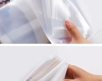 Clear A6 Sticker Photo Storage Album | Cutting Dies Storage Album | Photo Album | Sticker Organizer | Desk Organization