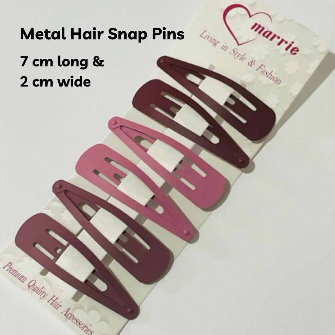 ELIZABETH MOMENTS★Simple Satin Ribbon Hair Pin/ヘアピン Triple Memory Ribbon Hair Pin - Elizabeth Moments | 60