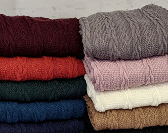 Cable Knit Fabric - Etsy