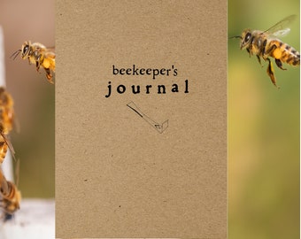 Beekeeper's Year Journal // Apiary Field Notes // Hive Keeping Records