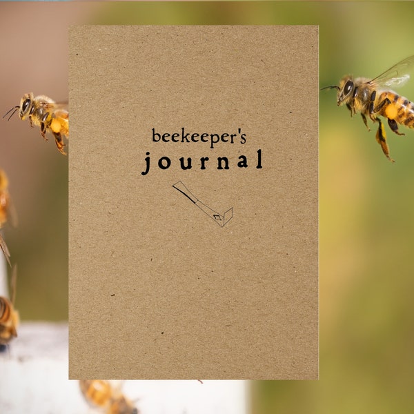 Beekeeper's Year Journal // Apiary Field Notes // Hive Keeping Records