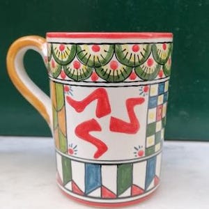 Sicilian ceramic mug