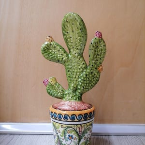 Ceramic prickly pear