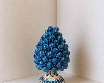 シチリア産の松ぼっくり/シチリア産の陶器の松ぼっくり - Etsy 日本