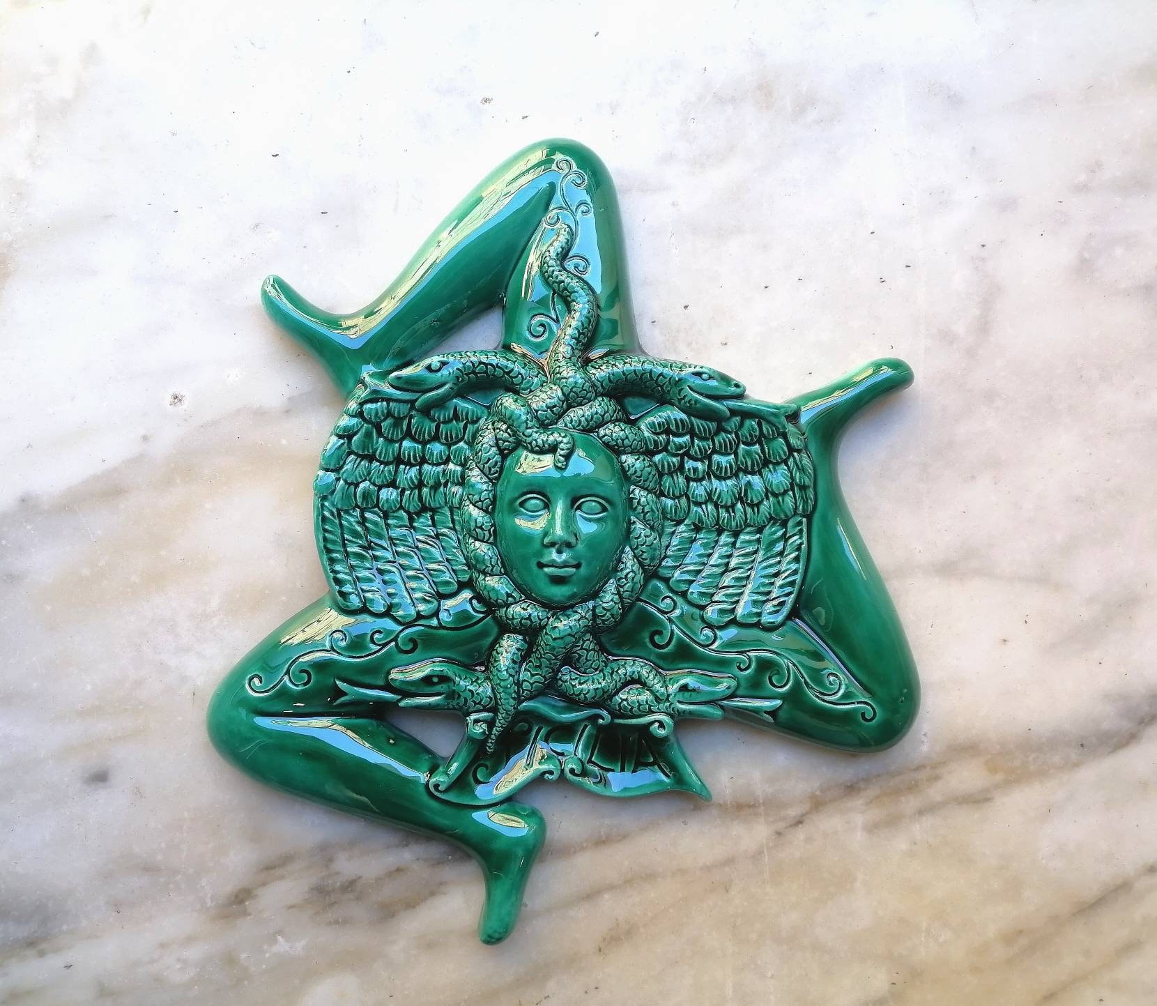 Sicilian Trinacria - Etsy
