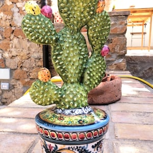 Ceramic prickly pear
