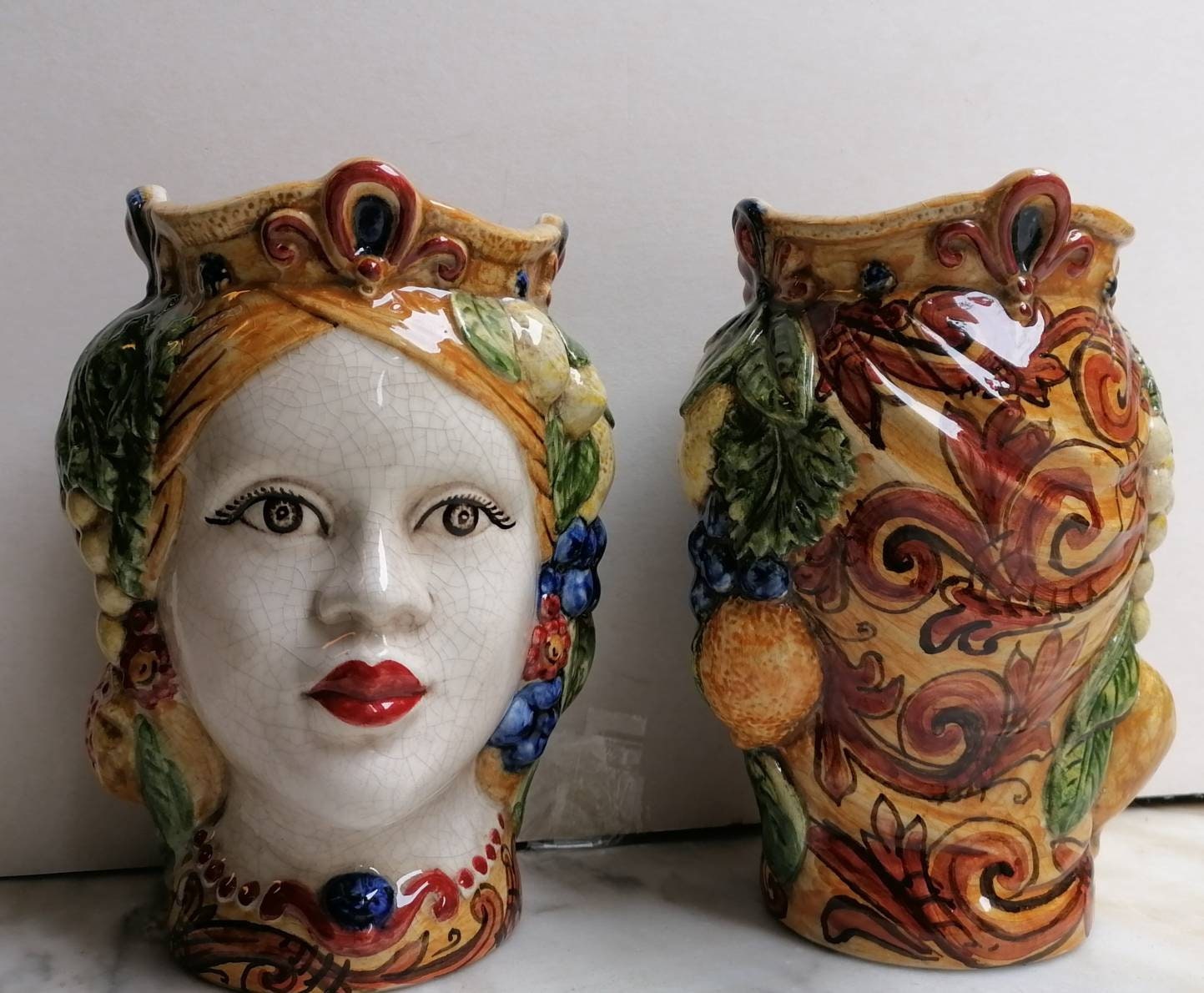Sicilian Ceramic Heads, Sicilian 