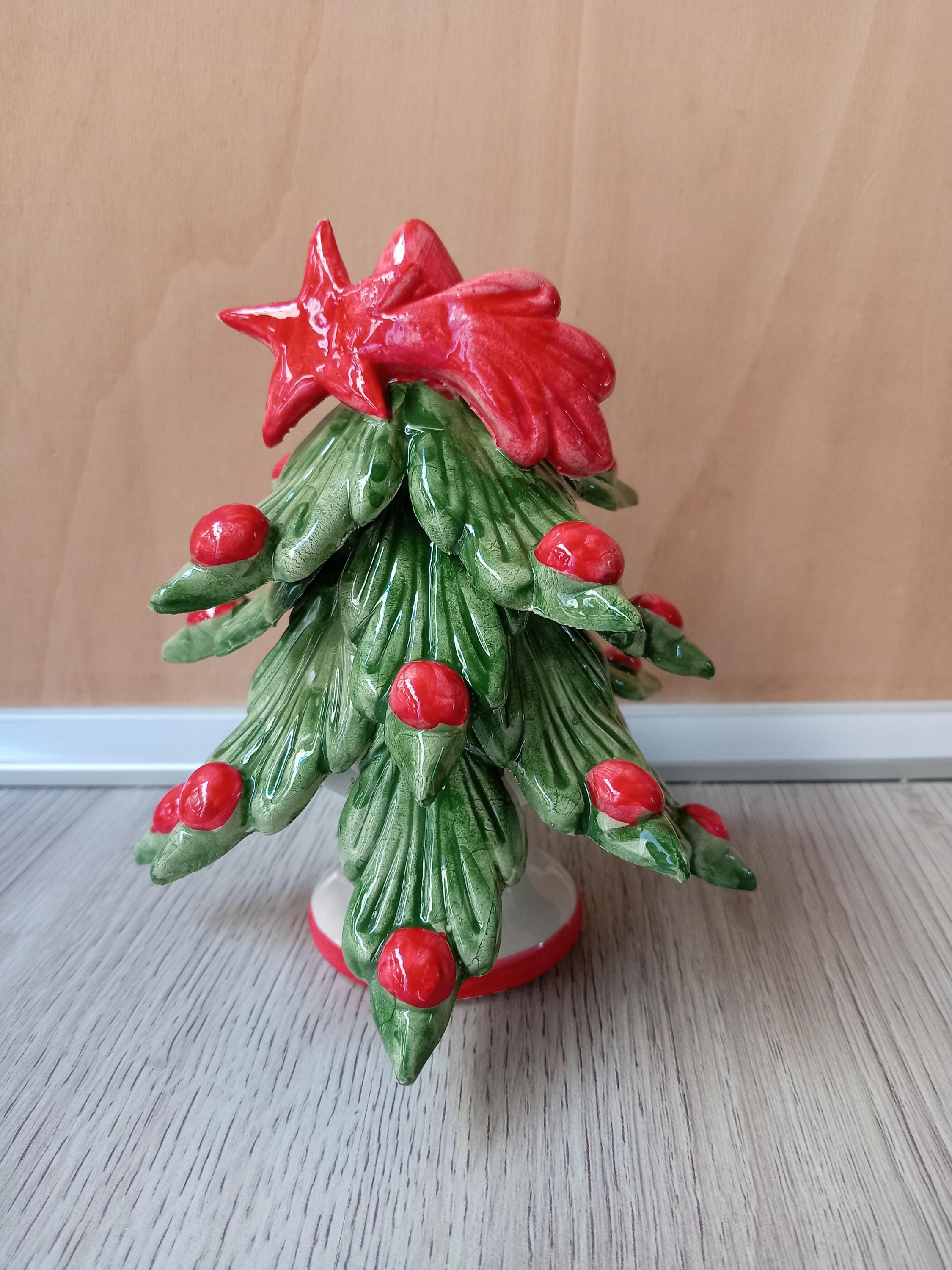 陶器製のクリスマスツリー - Etsy 日本