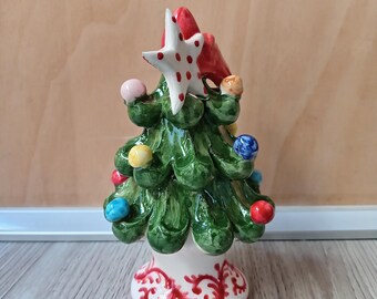 陶器製のクリスマスツリー - Etsy 日本