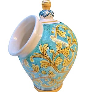pottery salt cellar