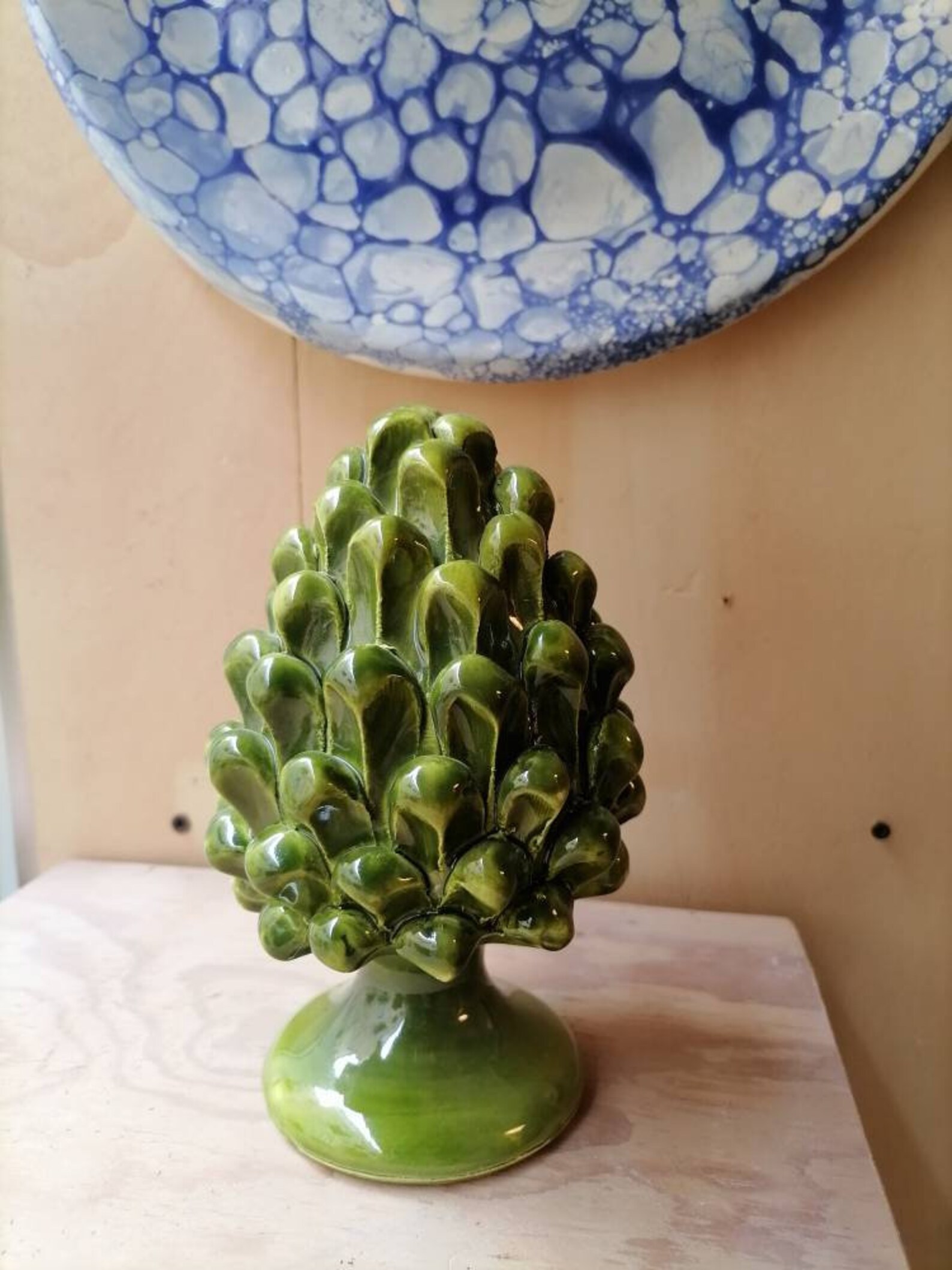 Sicilian Ceramic Pine Cones - Etsy
