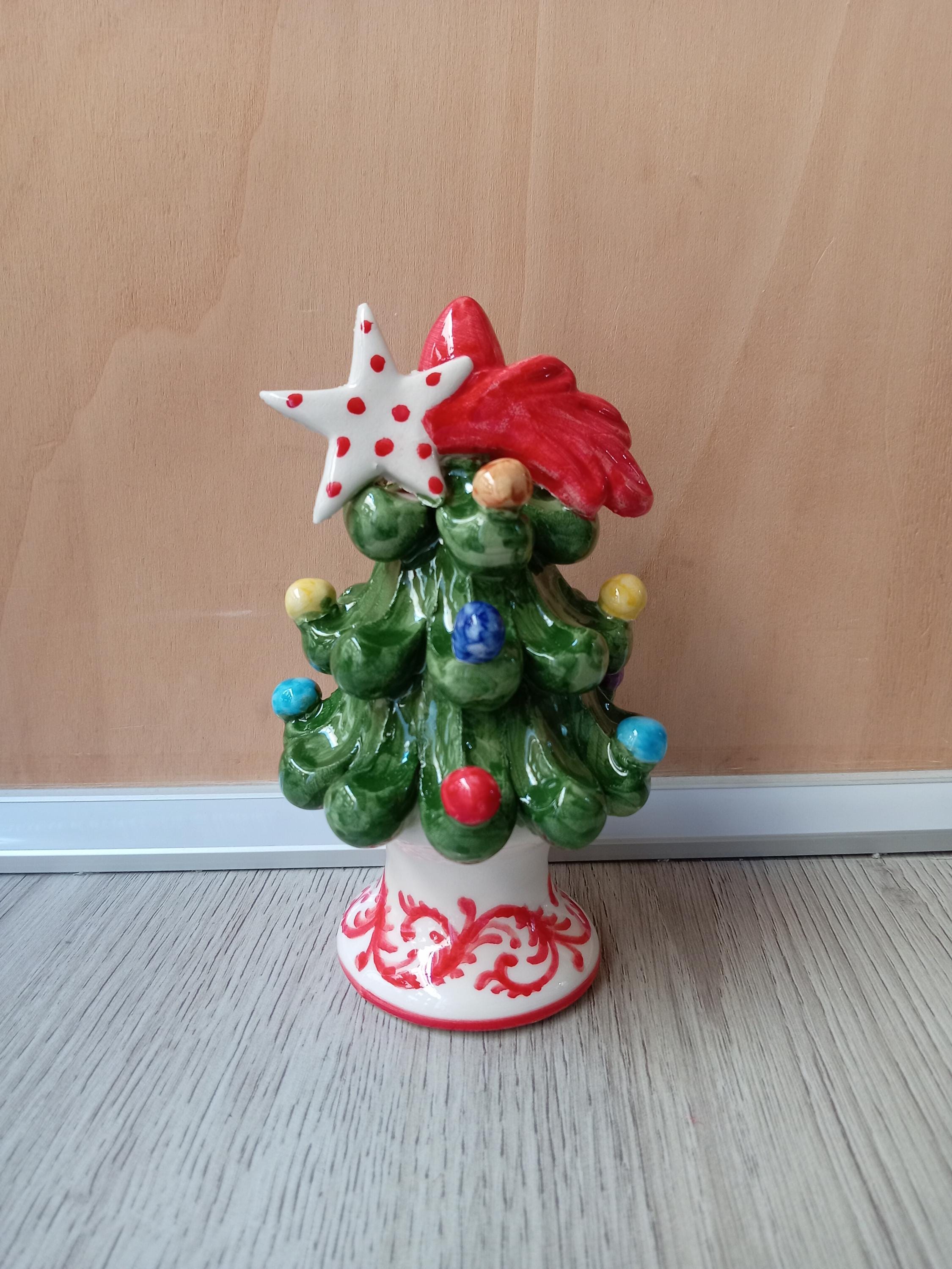 陶器製のクリスマスツリー - Etsy 日本