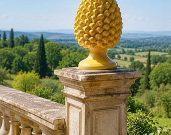 Sicilian pine cone/Pigna siciliana in ceramica
