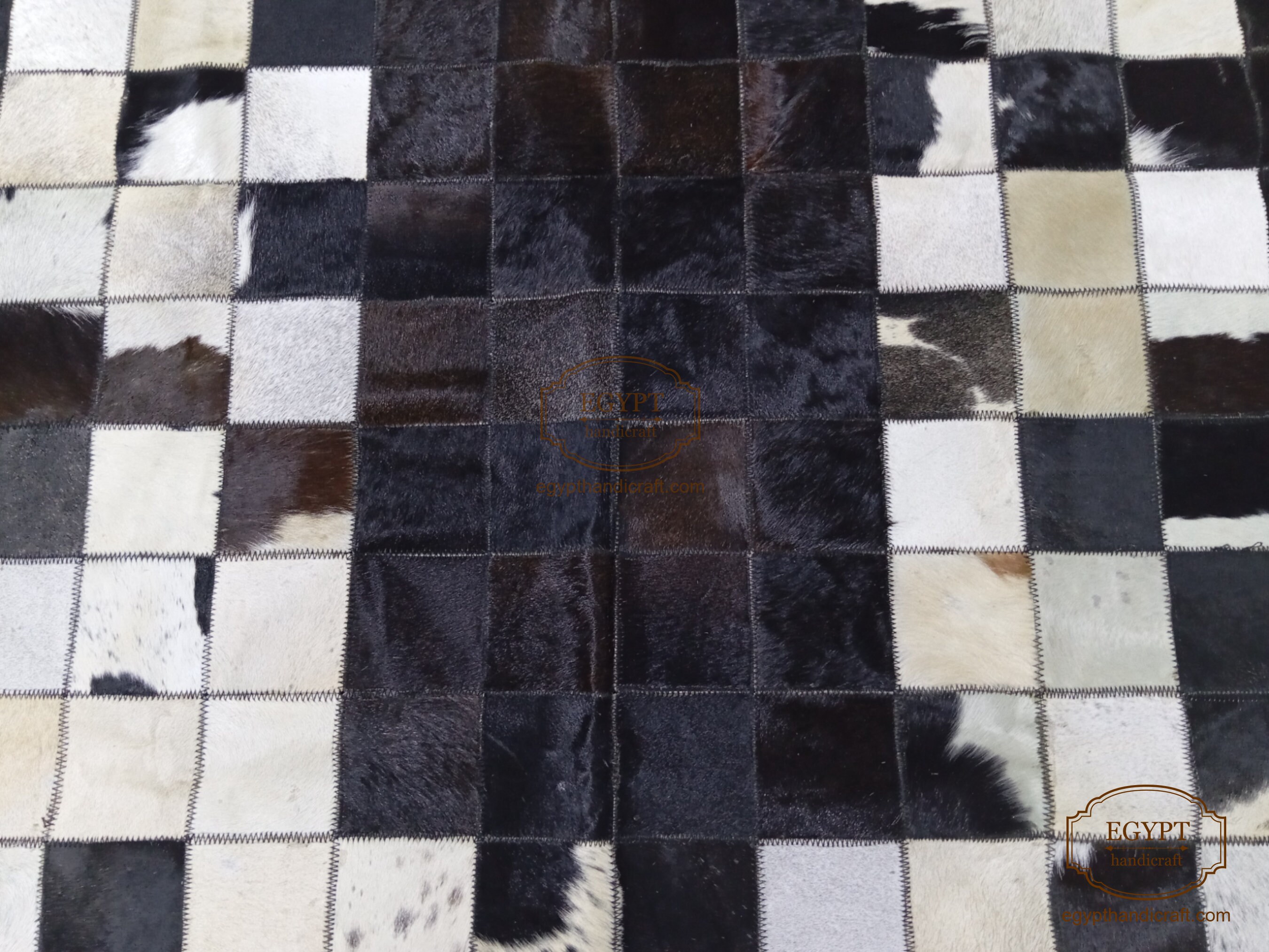 Genuine Cow Hide Rug Handmade Egyptian Rug Cowhide Rug Cow Skin Rug ...