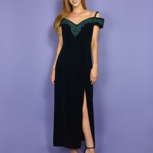 green emerald velvet dress Mr K Event Black Cocktail Dress  ROSSELLINI + SHINE