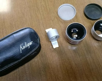 Vintage Kaligar Lenses and Scope for Kodak Instamatic