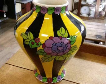 Boch Freres Art Nouveau Vase