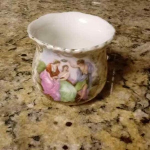 Godey Lusterware Condiment Pot