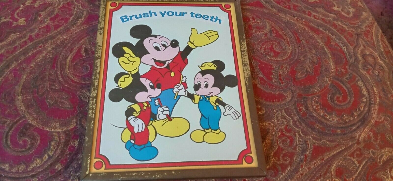 Mickey mouse 2024 brush teeth