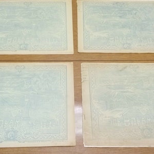 Lot of 4 Picture Books From the 1893 World&#39;s Columbian Exposition