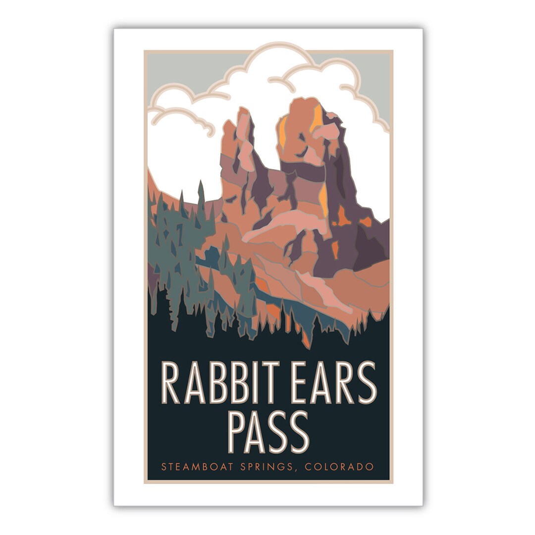 Rabbit Ears Pass Etsy